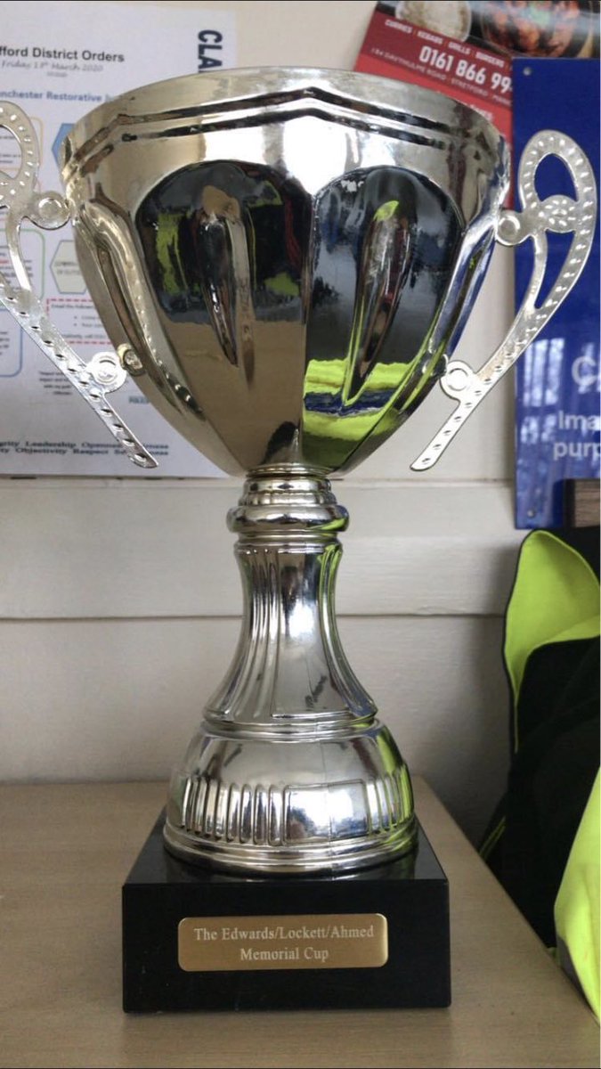 In memory of Chris Edwards/ Jim Lockett (<a href="/leektown/">Leek Town FC ⚽️</a>) and Abs Ahmed , our Trafford 11 a side memorial football match