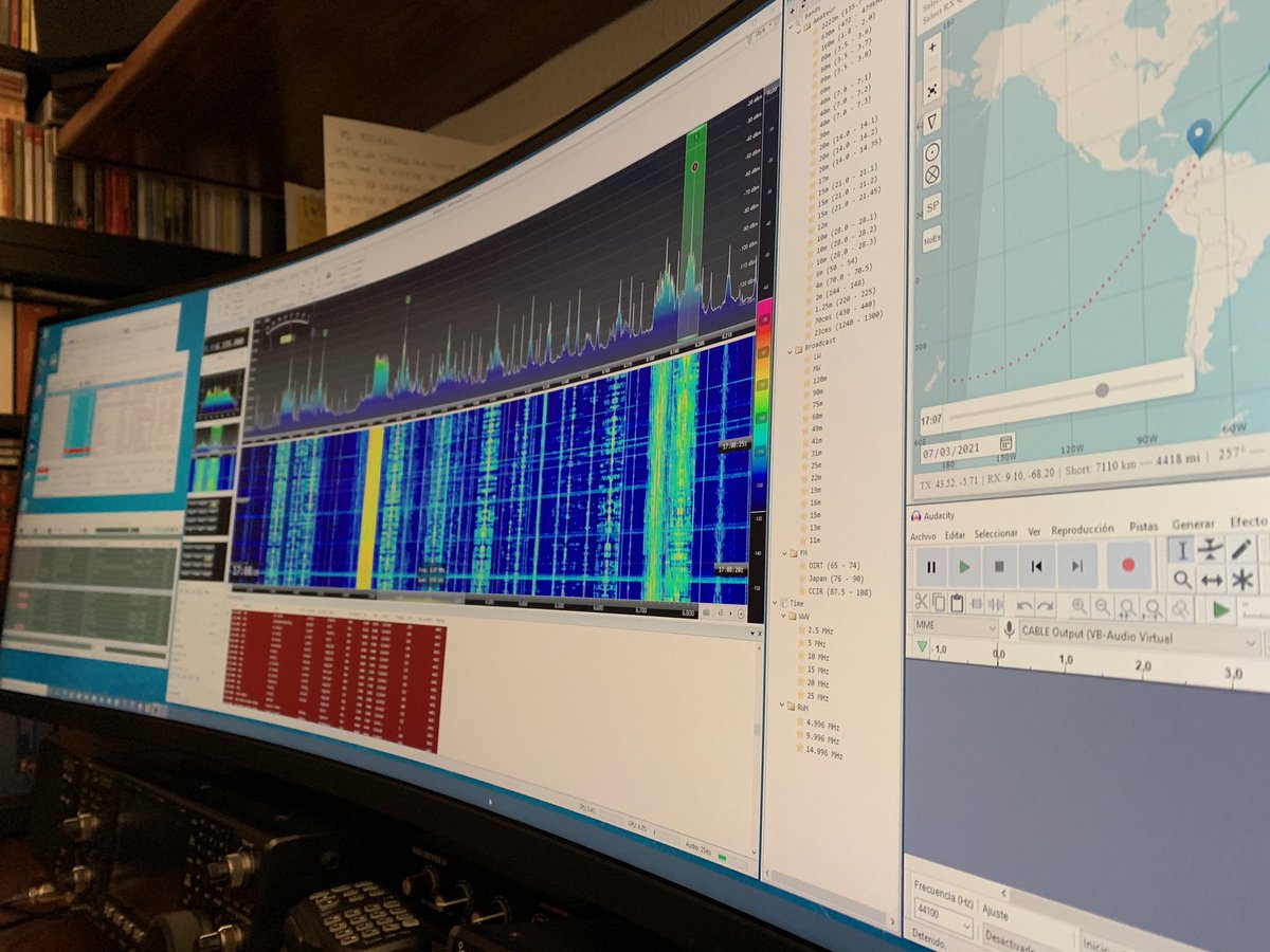 jsquiros's tweet image. Tarde de radio #airspyhfplus #sdrconsole #swl #radiolistening #shortwave #radioamateur