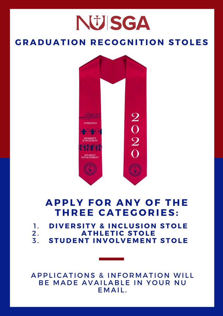 SGANewman's tweet image. In 2020, the Student Government Association in conjunction with The Division Student Affairs created a recognition process for graduating seniors to acknowledge their student involvement while at Newman University! (1/2)

#NUVision #NUVoice #SameValues
