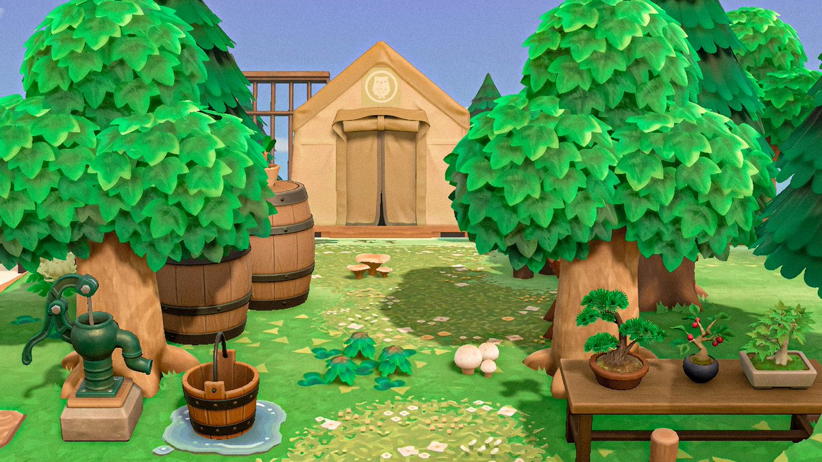 I visited the lush green dream island of woodberry by @ac_coralcove 🌿
There were so many cute cosy nooks and pretty little details on this island I wanted to take pictures of everything.😍
The lovely preset I used is 'fresh basil' by @treefrogac 🍃
 #AnimalCrossingNewHorizons