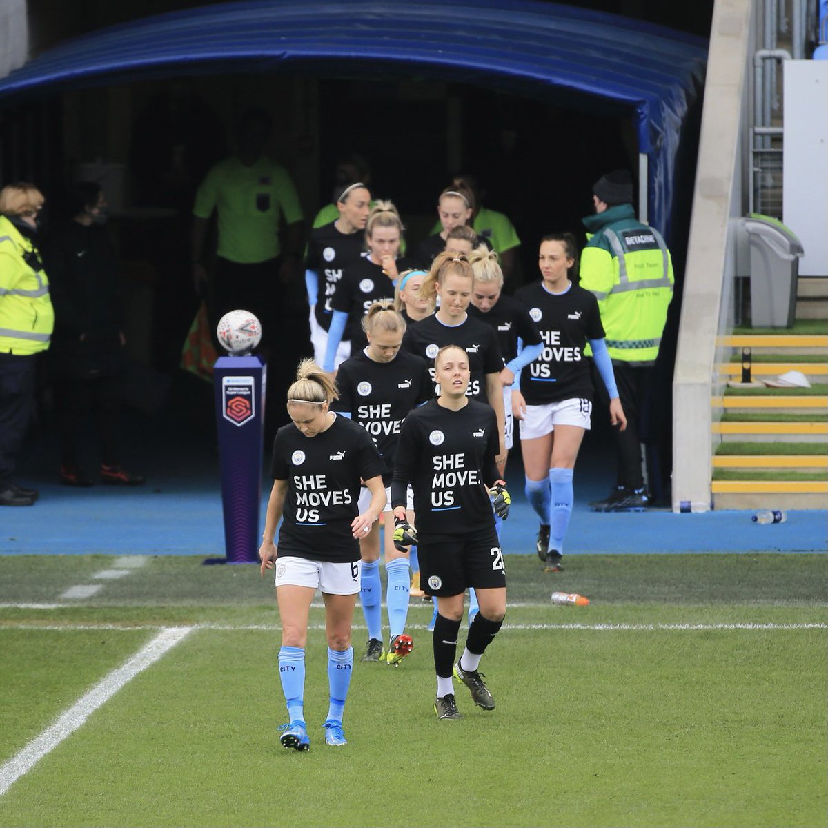 pumafootball's tweet image. She Moves Us, @ManCity edition 💙