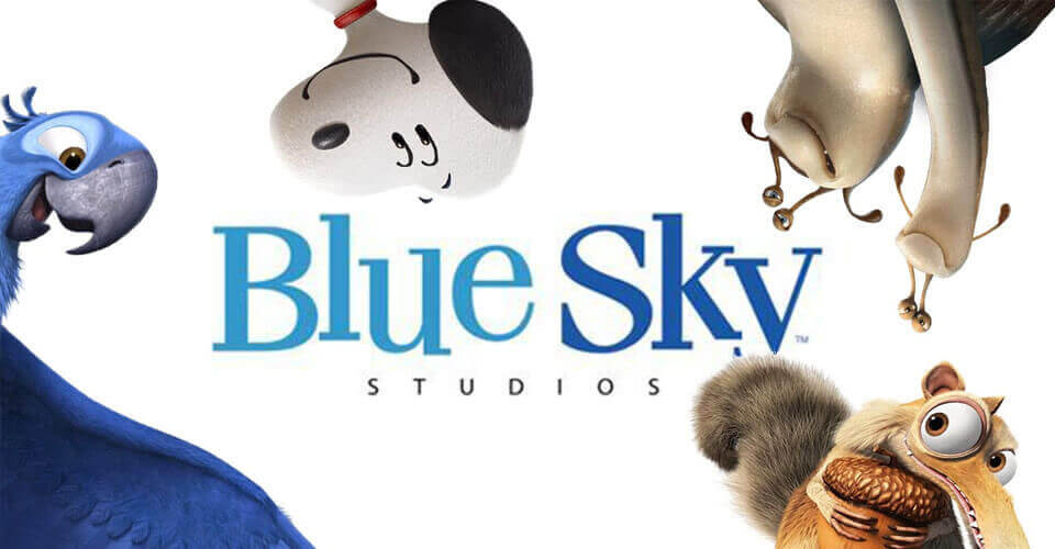 Blue sky studios мультфильмы. студия blue sky. блю скай студиос. логотип влу скай студио. студия blue sky.
