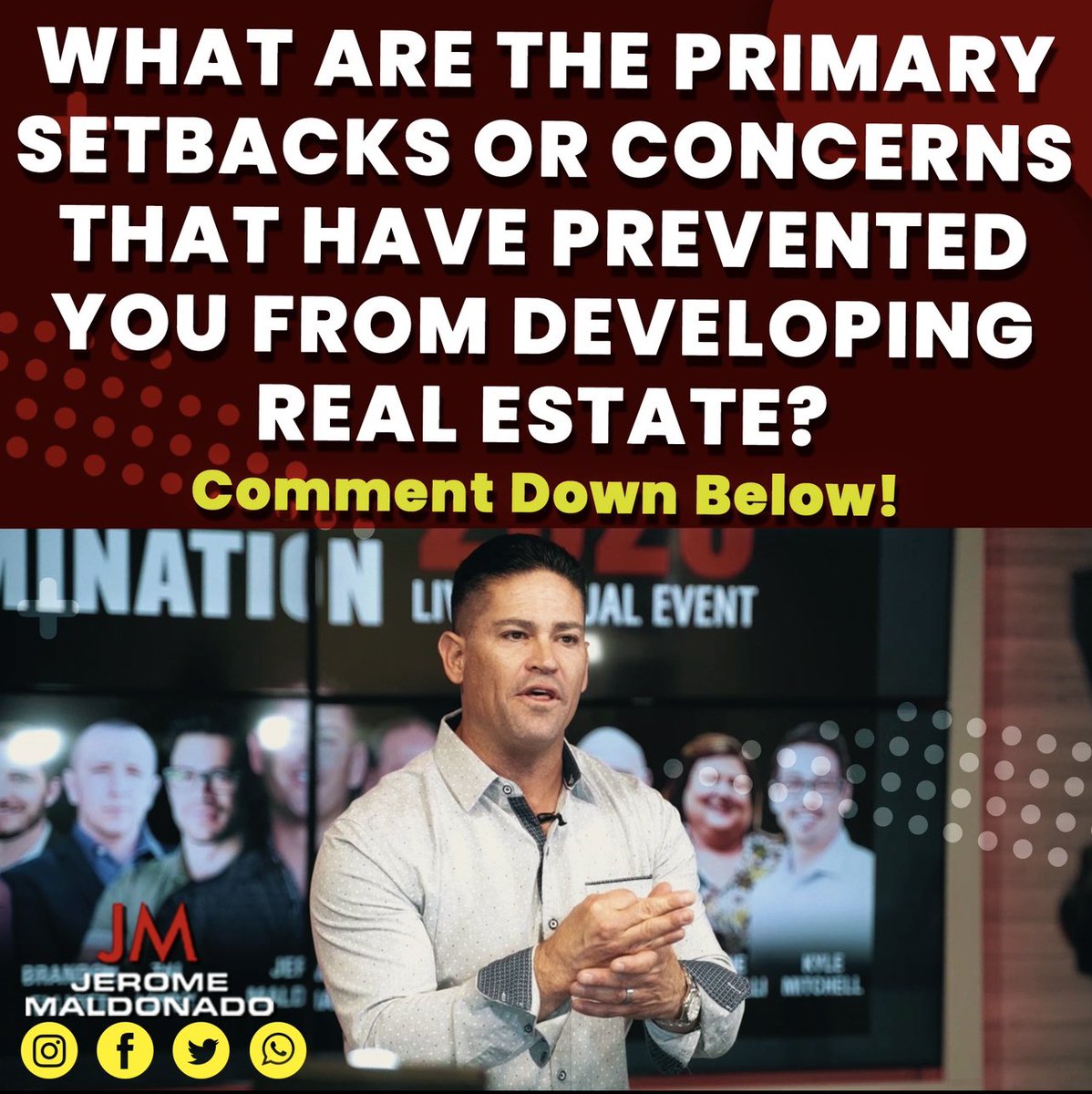 JeromeMaldonado's tweet photo. Now is the time to invest in real estate. Those who are prepared will set themselves up for the coming opportunities in 2021 https://t.co/vDqTUX6M4o
Compound your success!
#realestate #compoundyoursuccess #motivation #investing #investment #realestateinvestment #business #success https://t.co/4cAWlOurqj