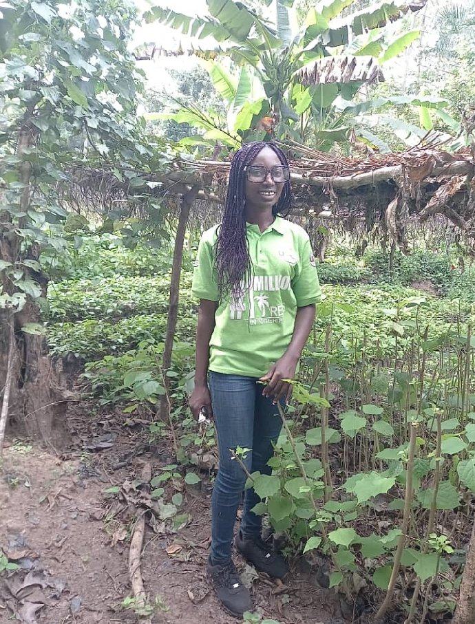 eko_omobola's tweet photo. Meeting #forestrestoration challenges relies on successful establishment of seedlings in the nursery๐ฑ๐ฑ๐ฑ
@TreeRevivalTeam we #restore degraded #forestlandscapes
#MemorialForest
#RestoreOurPlanet
#LeadOnClimate
#TreeRevival
#SaveTropicalForest
#ClimateAction https://t.co/88e7S2ZBu9