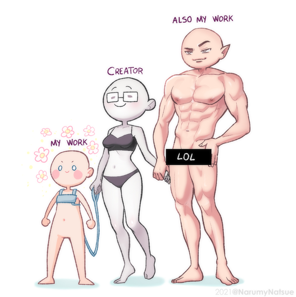 NarumyNatsue's tweet photo. Me vs my work https://t.co/vHd6XrApSR
