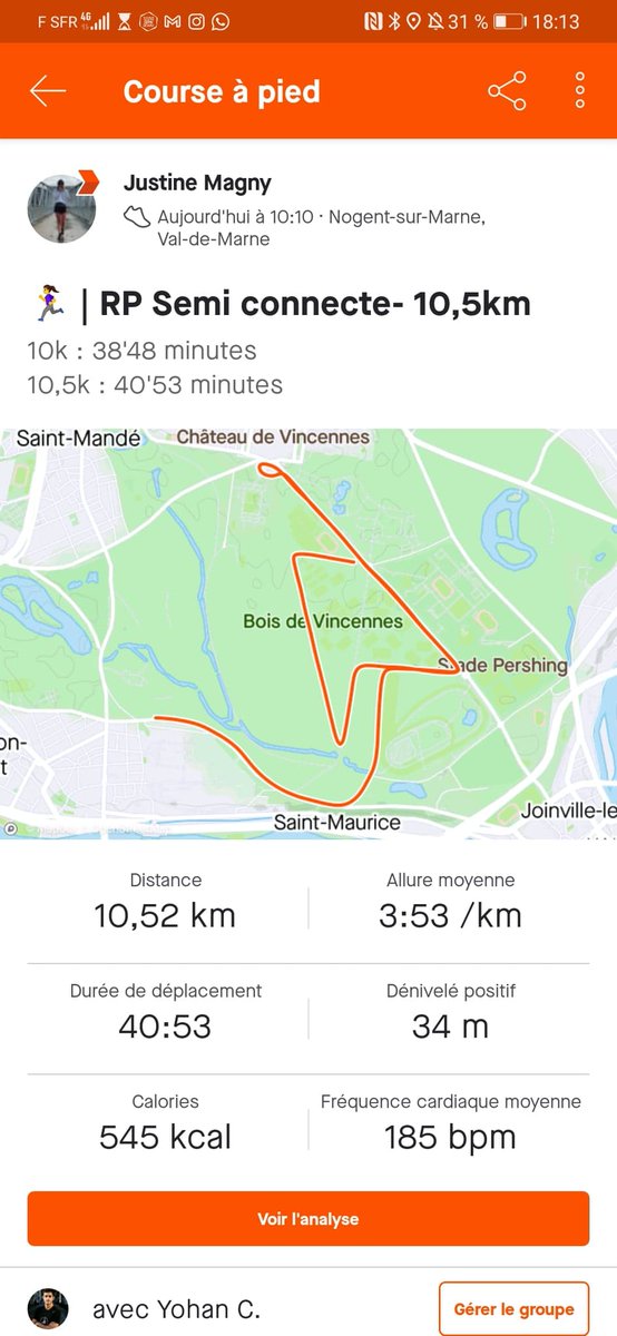 Justine_Magny's tweet photo. @SemiParis Trop triste que votre application ne marche pas !

Avec mon coéquipier - AR Just Achiev(e) - nous avons fini notre semi mixte en 1h20'47 ce qui peut nous garantir un TOP10 mais helas l'application ne m'indique pas mon temps exacte !  J'ai envoyé un mail, en attente d'un retour ! https://t.co/bbR74ihsBT
