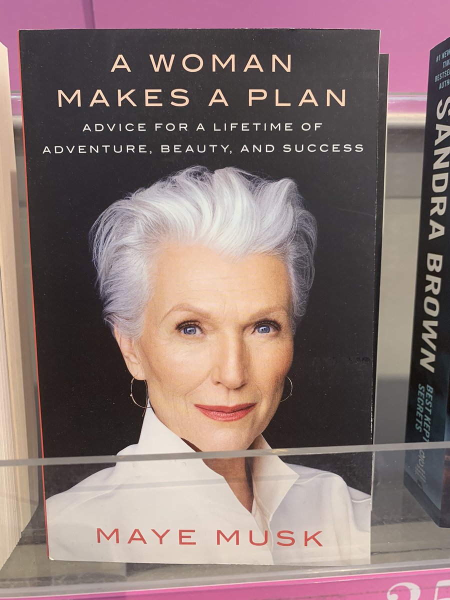 So nice to be welcomed by a beautiful face when you walk in. Hi, <a href="/mayemusk/">Maye Musk</a> Nice to see you again. Congratulations!