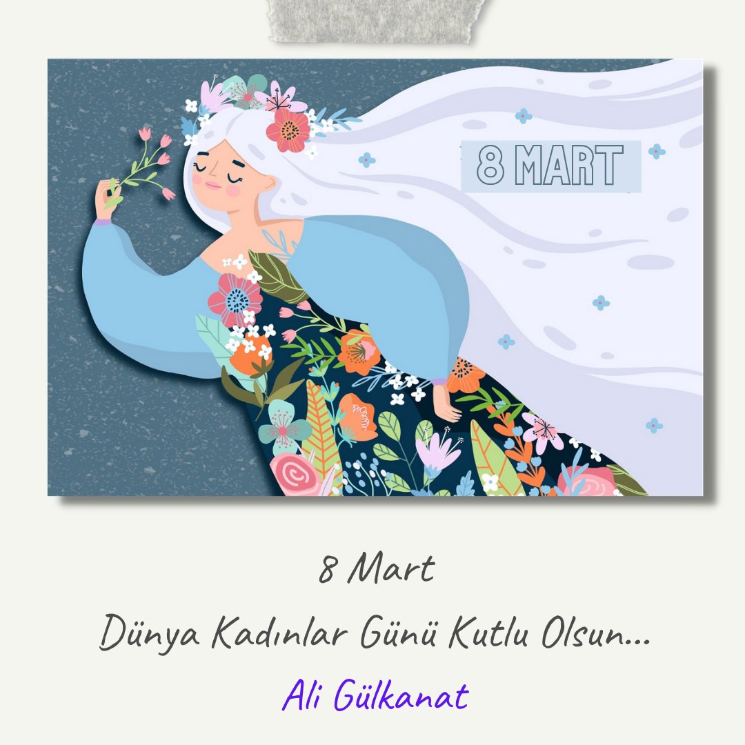 Kadınlarımız olmazsa toplumun olamayacağı bilinci ile gönlü sevgi dolu fedakar kadınlarımızın hak ettikleri değeri görmesi dileğiyle 8 Mart Dünya Emekçi Kadınlar Günü kutlu olsun. 
-
Ali GÜLKANAT

#8mart #kadınlargünü #dünyakadınlargünü #8martkadınlargünü #aligülkanat  #kadın