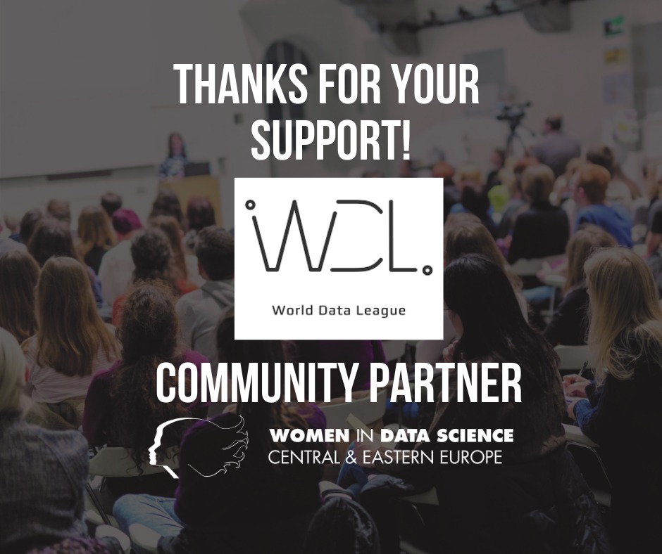Many thanks to our Community Partner, <a href="/WorldDataLeague/">World Data League</a>, for the support! World Data League is an international competition that brings together brilliant minds from the #DataScience field to solve social-oriented problems.
Register: bit.ly/widscee_regist…
#WiDS2021 #WiDS