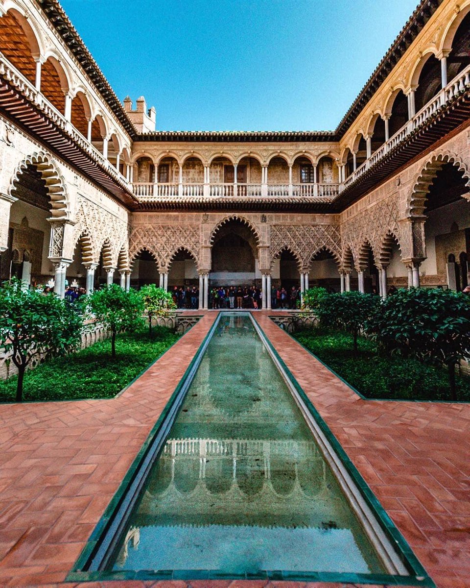 Real Alcázar de #Sevilla 😍 #OléAndalucía