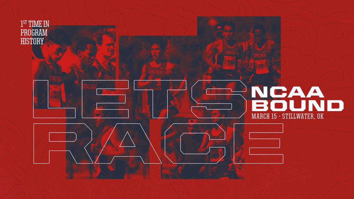 ZagRunning's tweet photo. HISTORY MADE! 🎉
Gonzaga Men's Cross Country selected to the @NCAA Championships for the first time in program history!
📰Release➡️ https://t.co/T34YsHAmmY https://t.co/fkkeWwv69E