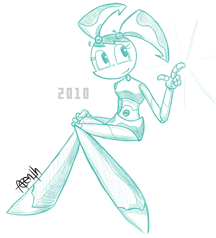 A little history of MLaaTR fan arts I did from time to time.
Come to think of it, XJ-9 was one of the huge motivator for me to start digital art back in the day. 