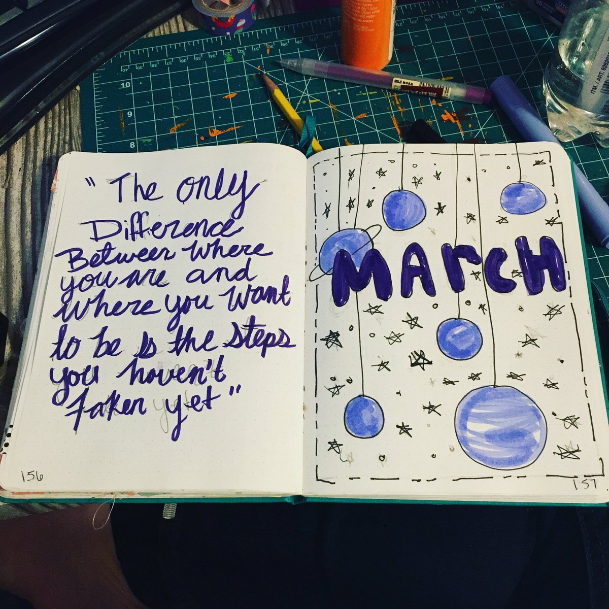 FleischmannArt's tweet photo. “The only differences between where you are and where you want to be is the steps you haven’t taken yet “

#quote #quotes #inspiration #march2021 #march https://t.co/Sw0Ank7cWL