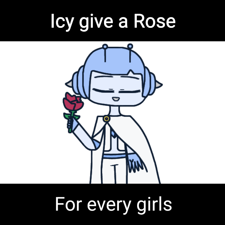 KillerUmeBombit's tweet photo. Icy tặng bông Hoa Hồng này cho mọi cô gái (Icy give a Rose for every girls)
#robot_idea #robotidea #HappyWomensDay https://t.co/pv4zZLN8jm