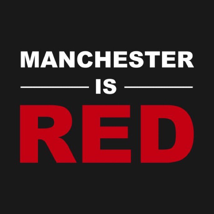Boom #ManchesterIsRed