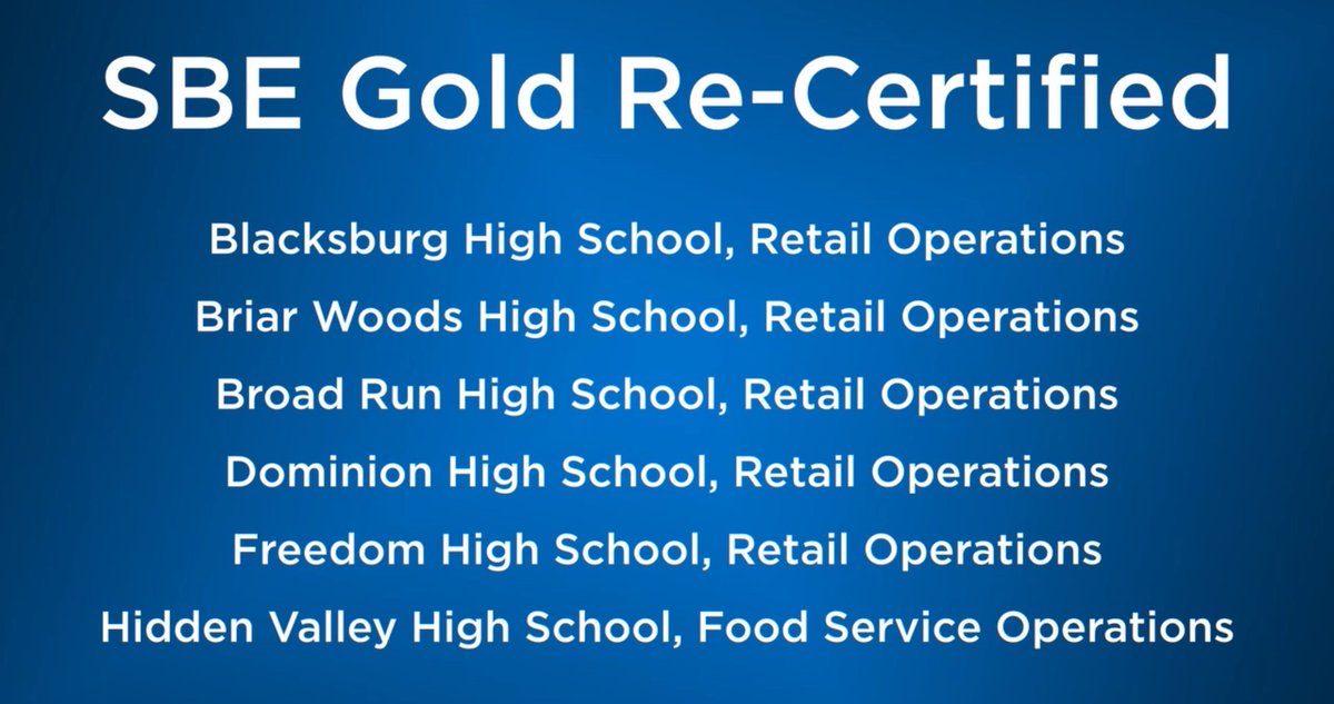 Exciting news from #VADECASLC Closing Session. Titans Corner is SBE Gold Re-certified and we have two scholarship winners. Congrats <a href="/AllyCaudill_/">Ally Caudill</a> and <a href="/lauren_white11/">lauren white</a> !!