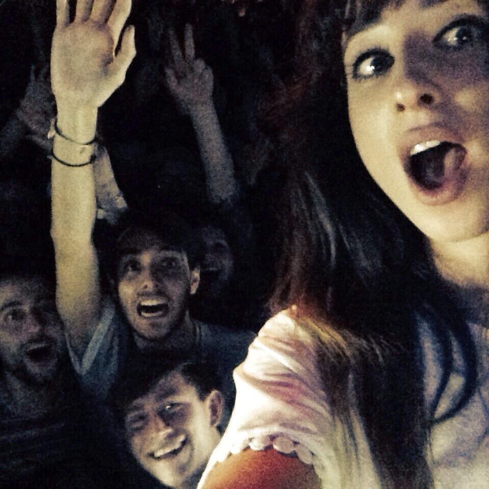 HellYeahFoxes's tweet photo. On this day in 2014 @iamfoxes performed on a boat in Bristol! 🚢

The Thekla was the venue for the penultimate UK show of the Feb/March 2014 tour. https://t.co/gIxl0MC50L