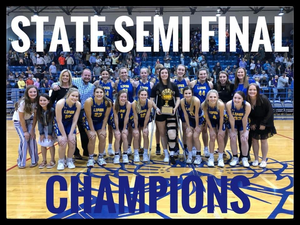 kickapoowarrior's tweet photo. From 202 in November to 2 in March. In their first season in AA, the #4 Lady Indians knocked off #1 Muenster and #2 Panhandle, advancing to the title game v #6 Martin’s Mill. They’ve left no doubt that they belong in the TX blue blood conversation. #time2bAttle #family #onemore https://t.co/Vy6k9YkYfj