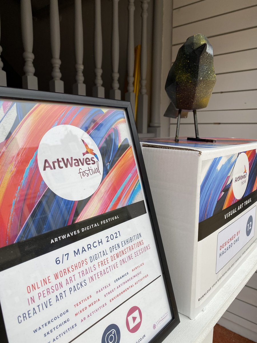 MightyLGames's tweet photo. You can bid for all the birds in the @ArtWavesFest visual trail here https://t.co/T7zdQsR634

We are in no way organisers or affiliates etc just loving the artwork 

#bridlington #art #artWork https://t.co/dI0otXAhCL