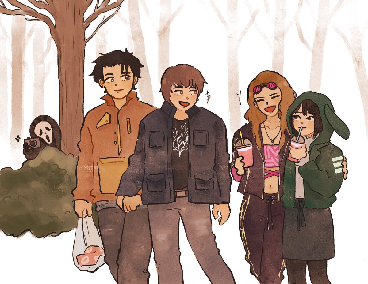 Requested: Jake x Quentin, Yui x Feng double date 😌