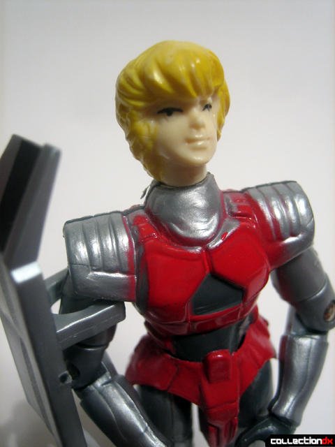 MomentoRobotech's tweet photo. Figura de acción de #DanaSterling en escala.1:18, la que incluyó 1 casco, 1 escudo, 1 rifle láser. #Robotech #MomentoRobotech https://t.co/lyNSlE2lHy