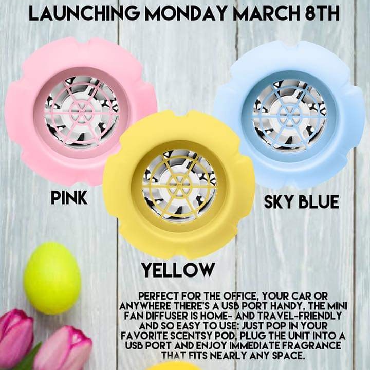 Mini Fan Diffusers
#scentsy #minifandiffusers #scentsypods