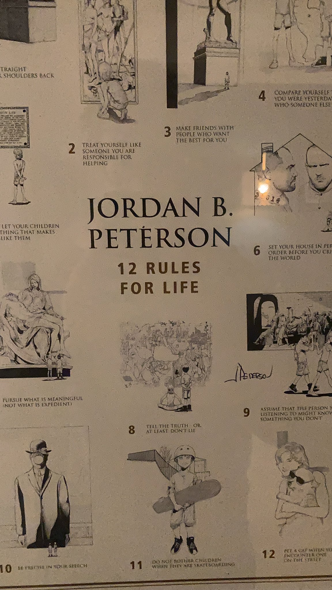 Booth boksning interpersonel Dr Jordan B Peterson on Twitter: "Poster made up of 12 More Rules now  available here: https://t.co/5qjPAOfKd1 https://t.co/SeS021VSFt" / Twitter