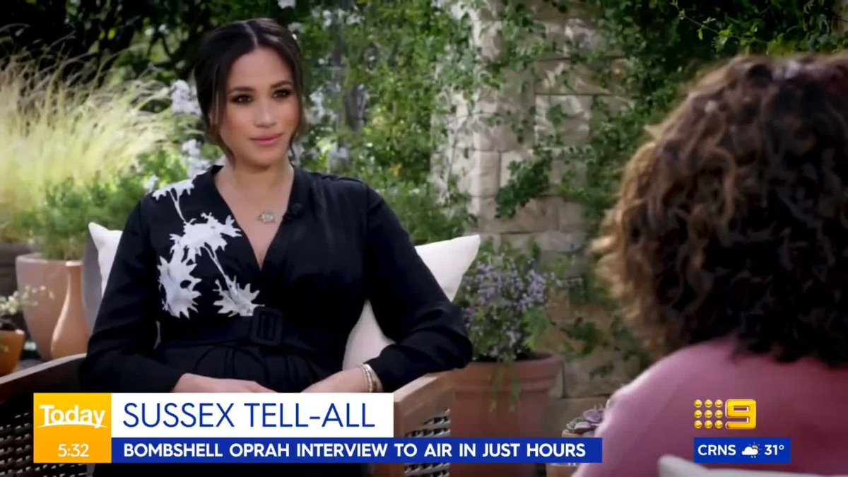 The countdown is on for Prince Harry and Meghan Markle's tell all interview with Oprah. 9News