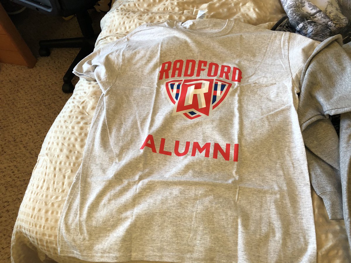 I got my Radford University Alumni swag in the mail today! Thanks PCI for selling these items I love them! I cannot wait to wear these! @radford_alumni @radfordu @NotTheBigCo 😎❤️❤️❤️ #Radford #RadfordUniversity #RadfordAlumni