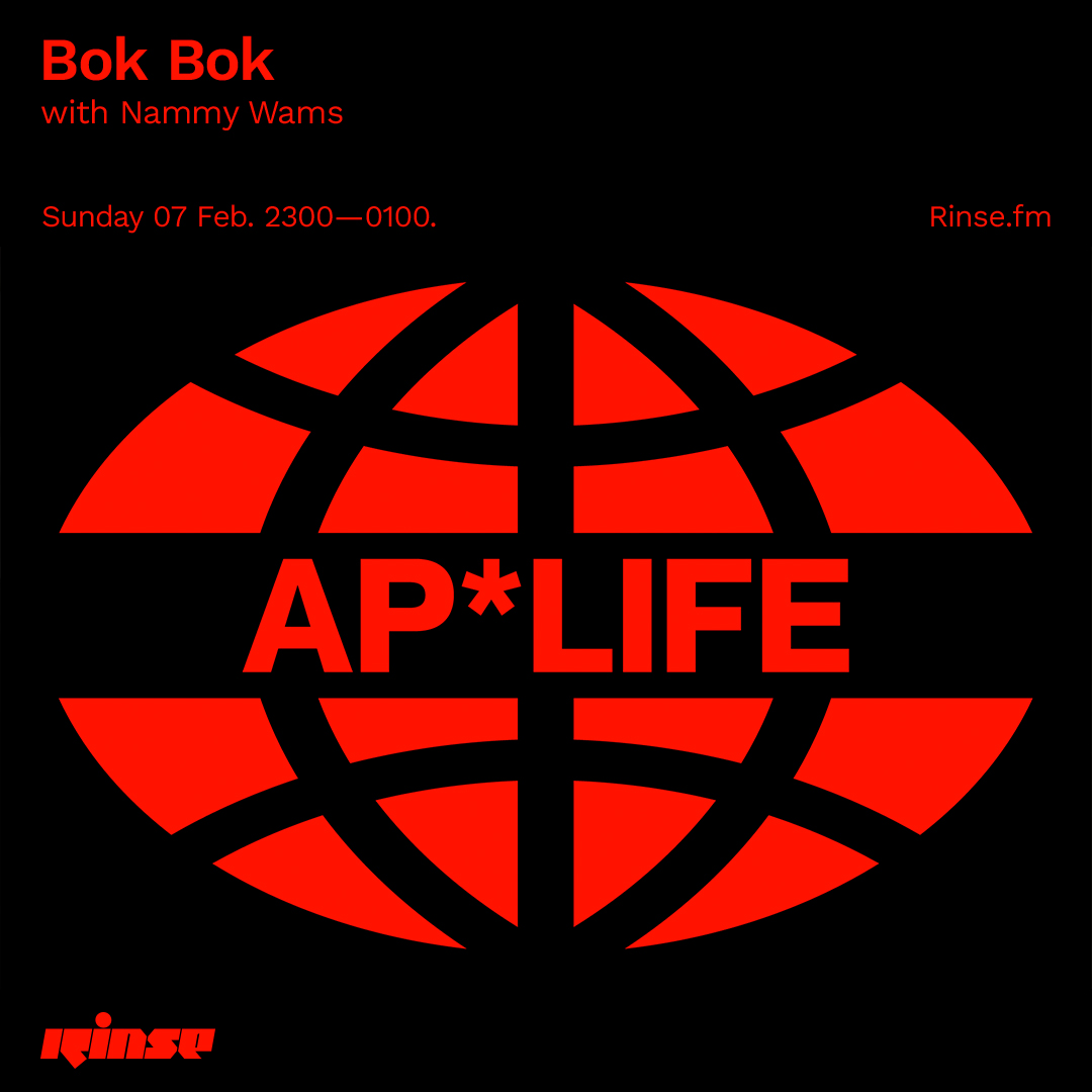 Next up at 11PM it's @bok_bok with #NammyWams on rinse.fm/player + 106.8FM

#RinseFM