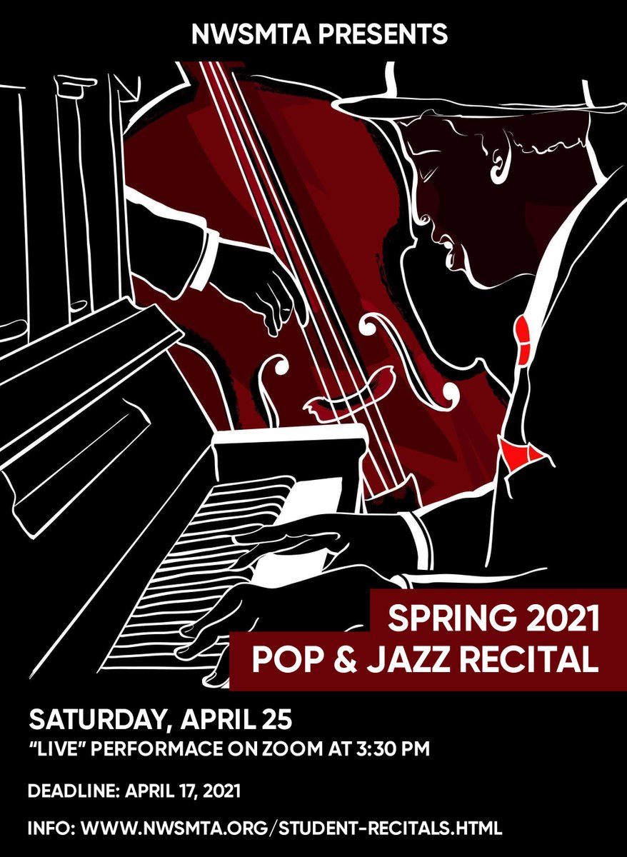 Zoom Spring Recital for piano/keyboard students and their families.
#Pianorecitals #NWSMTA #NWSMTArecitals #publicperformanceforkids