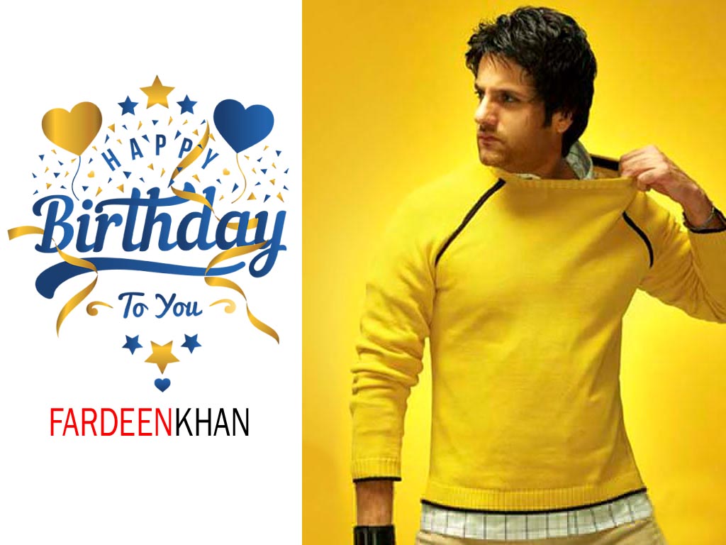 Happy 47th Birthday to Indian Actor, 
Mr Fardeen Khan Ji. 