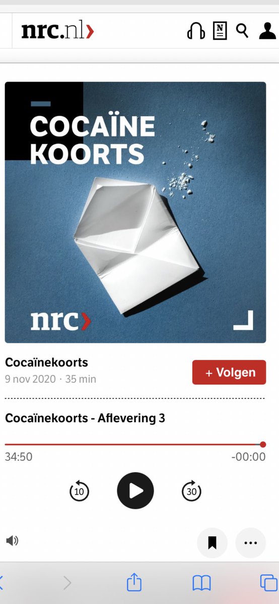 Luistertip: #cocaïnekoorts