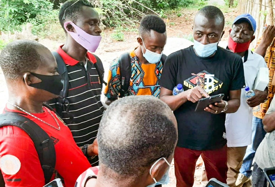 FAOSierraLeone's tweet photo. .@FAO conducting training on Event Mobile Application (EMA-i) for livestock and veterinary services personnel to improve animal diseases reporting, early warning and surveillance. @UNSierraLeone @FAOAfrica @FAOemergencies @FAOAnimalHealth https://t.co/54KGKfDskK