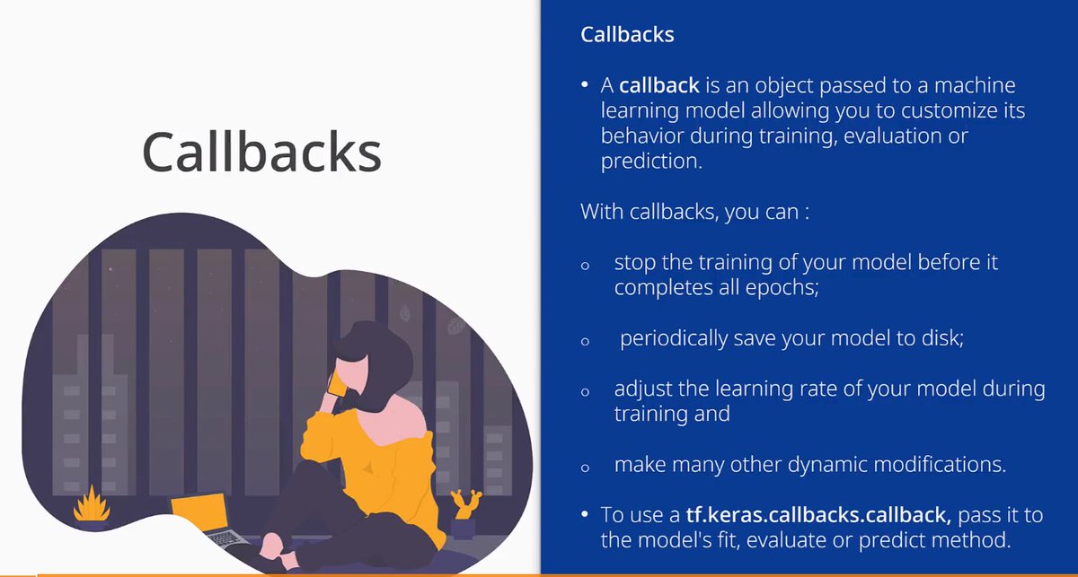 QuickTensorFlow's tweet image. New Content! 🤖
Check out our new lesson on optimizing your machine learning model performance using the Keras Callbacks API
quicktensorflow.com