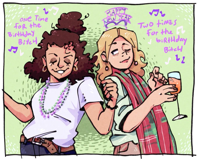 it was @JamieLeeOD's bday a few days ago n the second I saw this pic I knew I had to draw it!!! happy late bday queen ???
#derrygirls 
