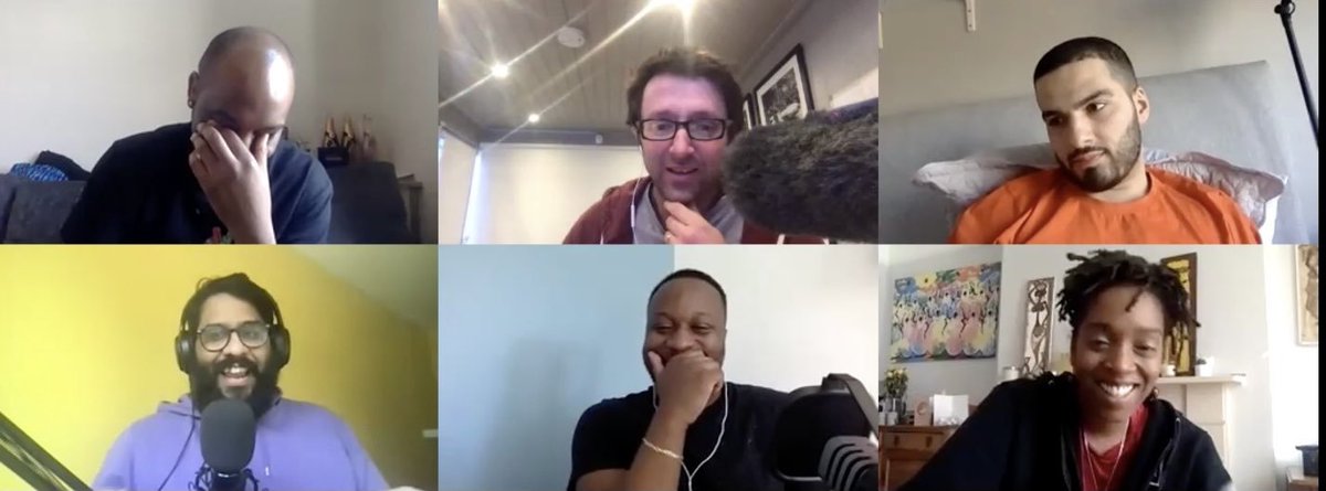 TheHowardCohen's tweet image. Tomorrow we release the 100th Ep of @DBQEPodcast. To have shared discourse w/ our 100 guests has been a privelage. @DaneBaptweets is a constant source of inspiration. To mark the milestone w/ @KaeKurd @eshaanakbar @athenakugblenu & @BabatundeComedy was a joy #questioneverything