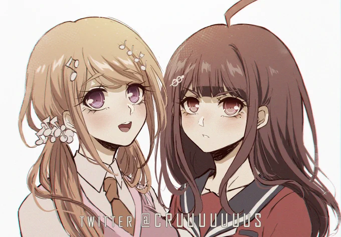 Maki and Kaede hairswap✂️✨ 