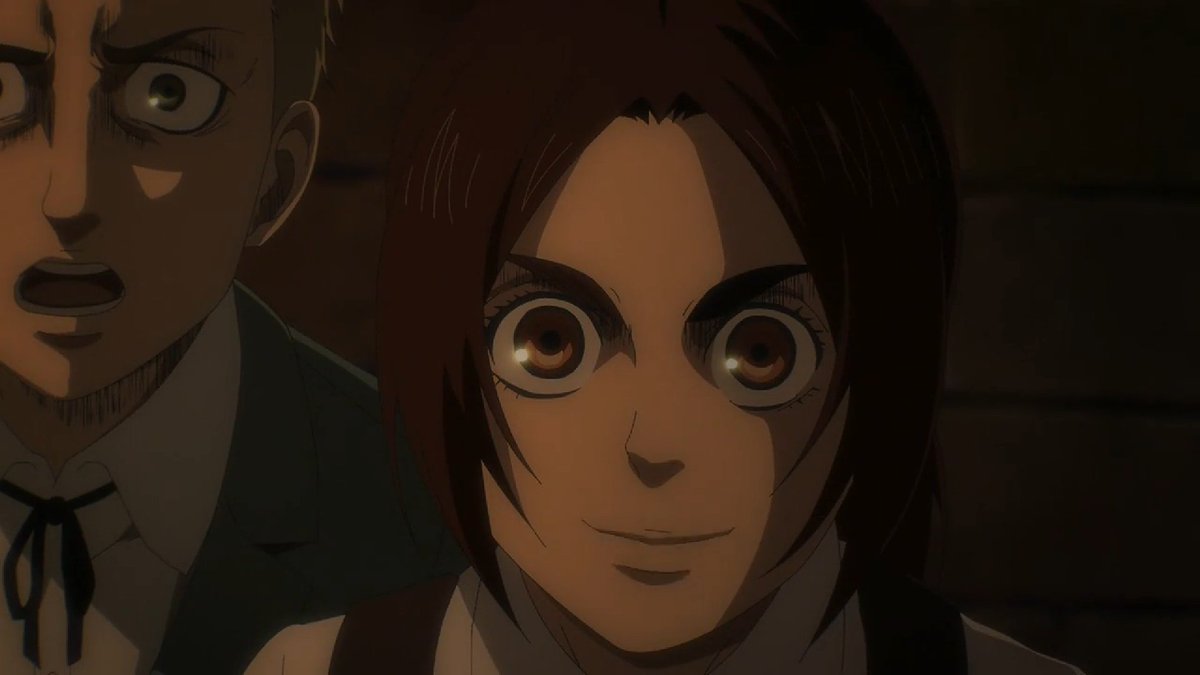 fandomrealm's tweet photo. This episode, the emotions, the soundtrack. A f*kin rollercoaster. And what's coming is even heart wrenching. #isayama you smooth mf. #SNK #AttackonTitanFinalSeason #AttackOnTitan #gabi #falco #ErenJaeger https://t.co/nsIOZO4hgP