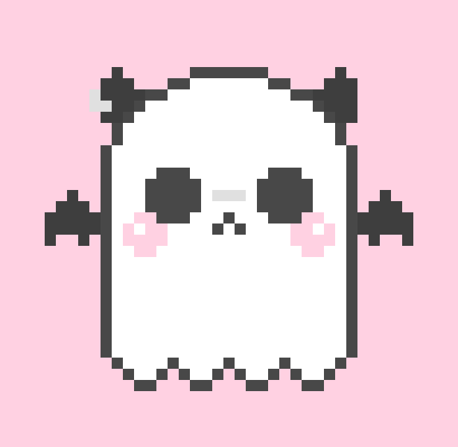 Awesome ghost pixel art cute ideas for your spooky collection
