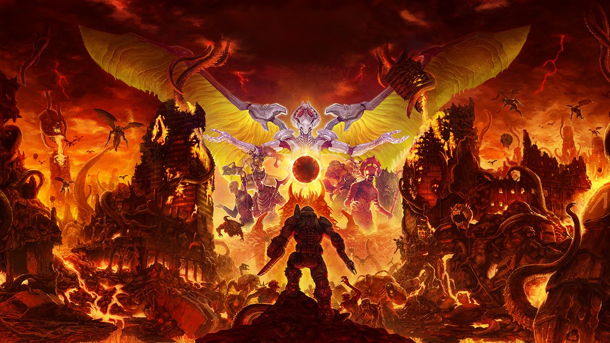 DarthSateus's tweet image. Can we all take a moment to appreciate the art for Eternal's cover art?