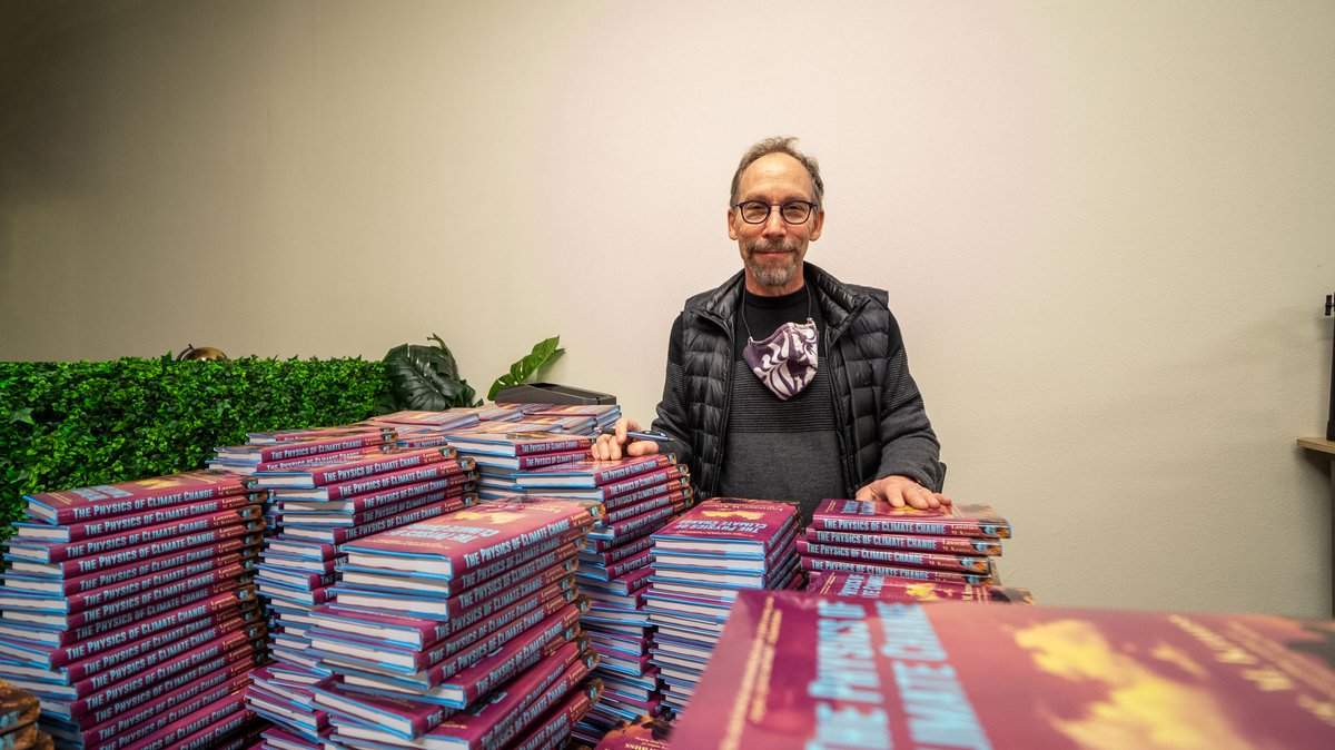 Lawrence M. Krauss (@lkrauss1) on Twitter photo Signing 535 copies of The Physics of Climate Change, one for every member of Congress, was pretty daunting yesterday, but all done. Hoping to be able to get them out in the coming few weeks. <a href="/OriginsProject/">Origins Project</a> is more than half way to our fundraising goal... gofundme.com/f/s9sb4-climat… Signing 535 copies of The Physics of Climate Change, one for every member of Congress, was pretty daunting yesterday, but all done. Hoping to be able to get them out in the coming few weeks. <a href="/OriginsProject/">Origins Project</a> is more than half way to our fundraising goal... gofundme.com/f/s9sb4-climat…