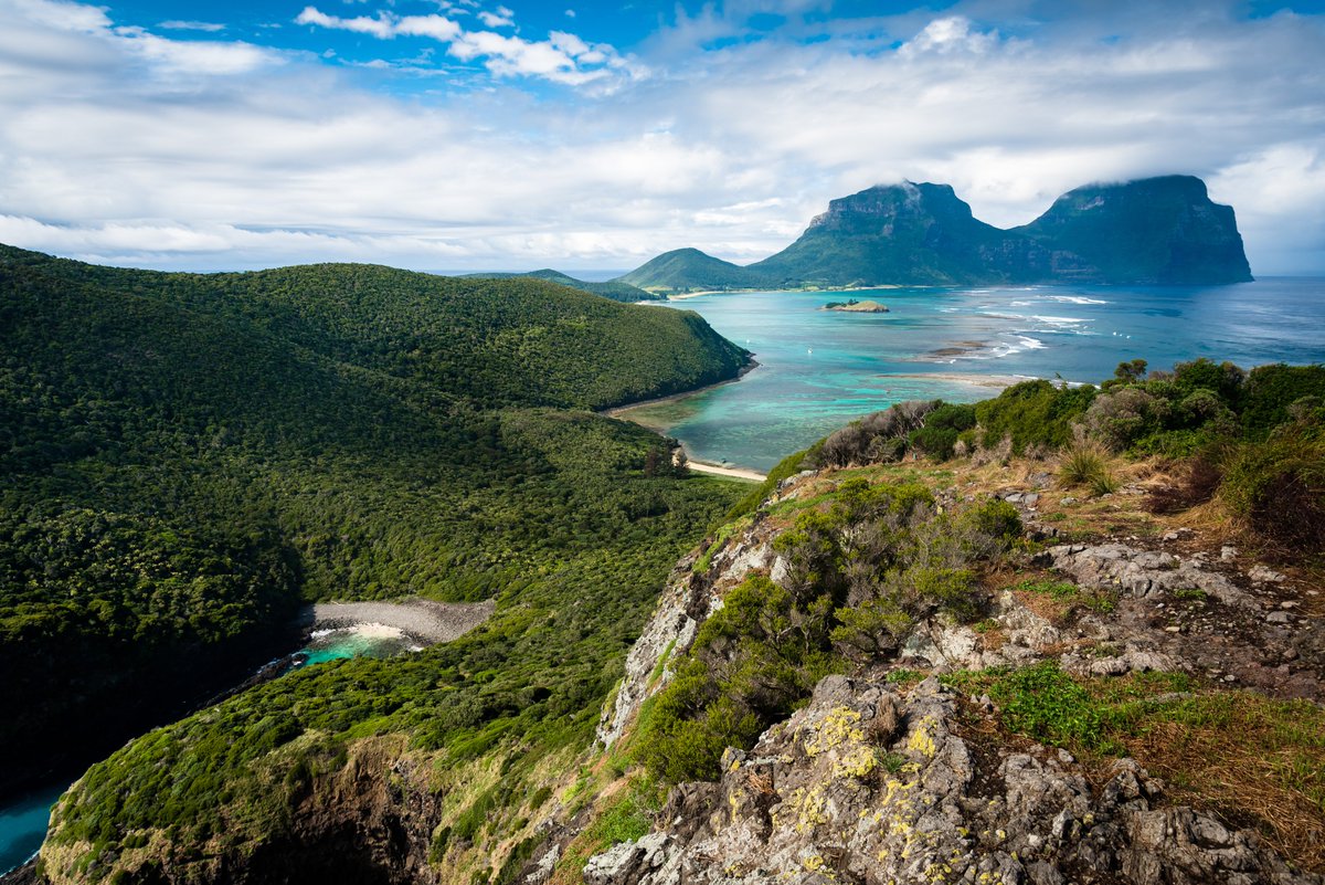 Psst! See that tiny, secluded inlet? That’s Old Gulch on Lord Howe’s north coast. Renowned for the Herring Pools, the natural basins are filled with tropical fish. Jump in with goggles on and you can see what it’s like to swim in an aquarium. But shhh, it’s a local secret!