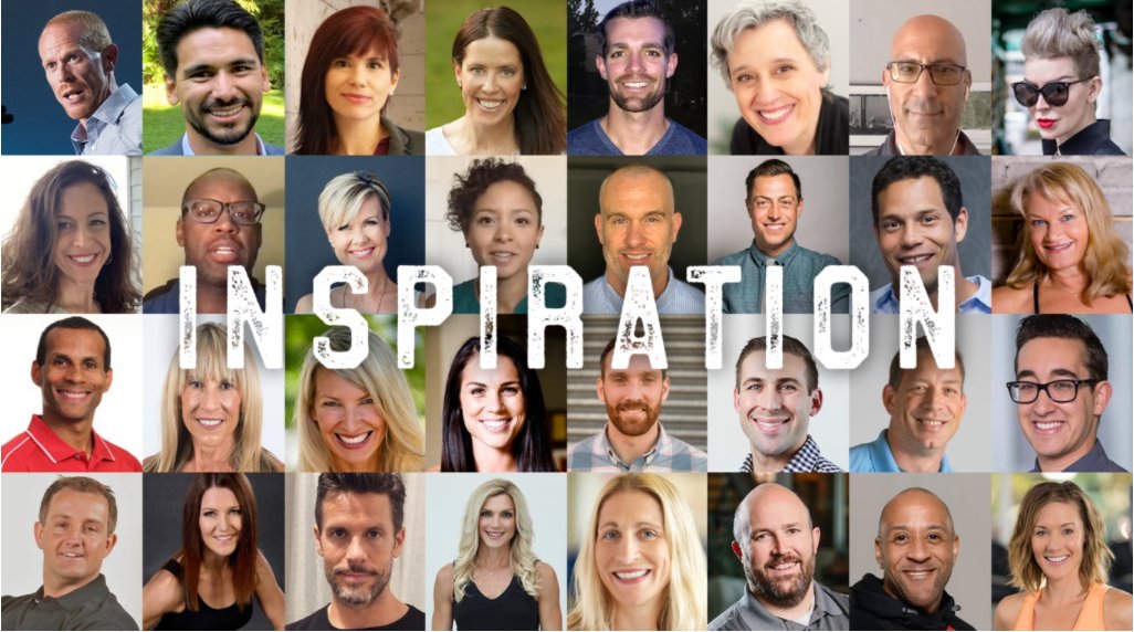 ideafit's tweet photo. These are the faces that inspire--the amazing fit pros that shared their expertise so we all can thrive with joy and purpose. Thank you for being a part of IDEA Personal Training Institute!
#ideafit #ideapti https://t.co/vy04dZpnAo