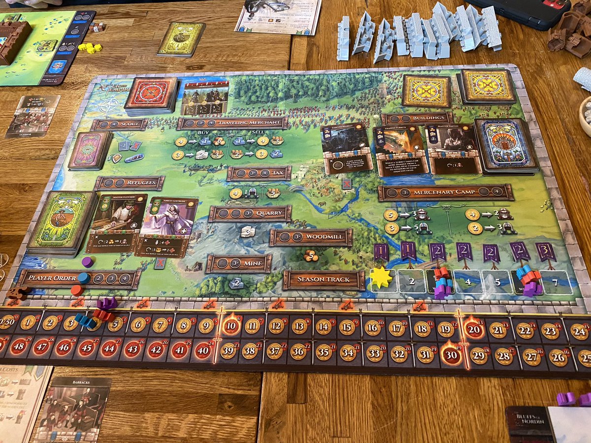 Played another game of After the Empire by <a href="/pdxgamecraft/">Portland Gamecraft</a> <a href="/GreyFoxGames/">GreyFoxGames</a> 

I love the Bluffs of Nordin and their icey lands.