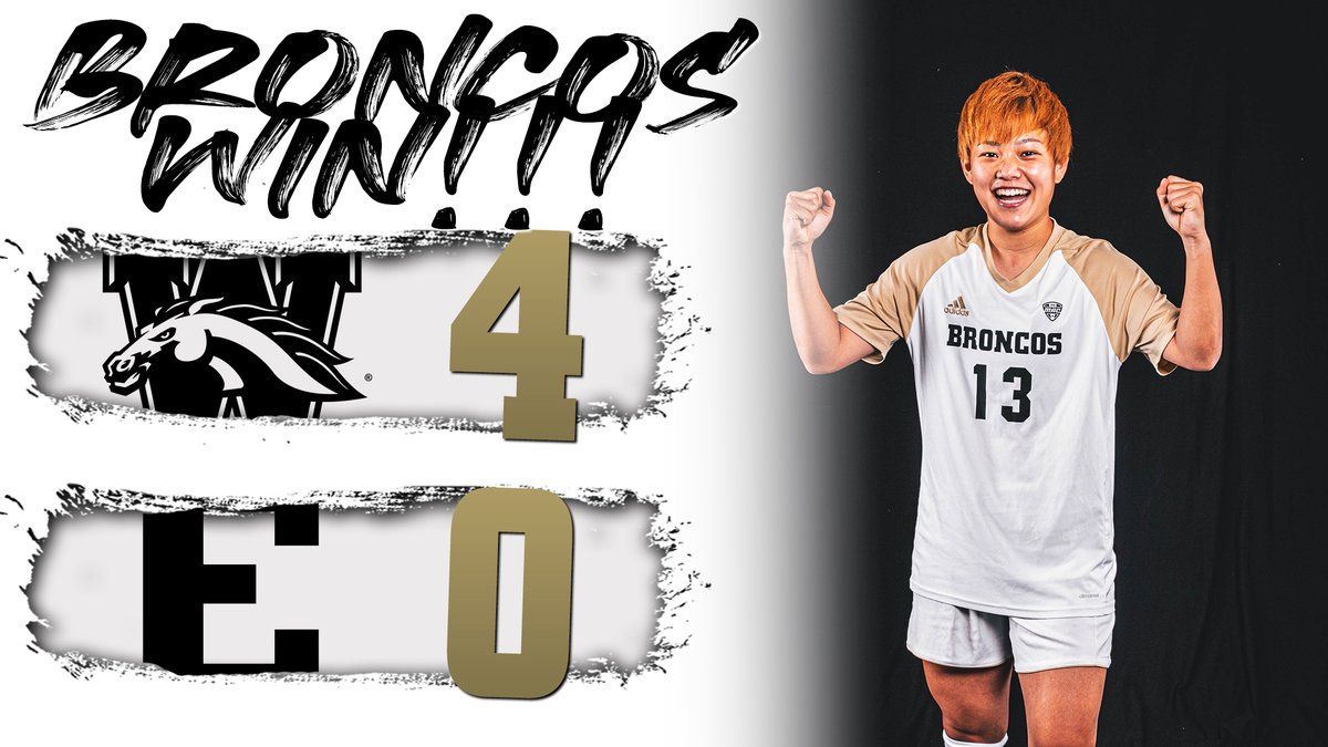 WMUWomensSoccer's tweet photo. A big second half gives the Broncos their second win and second shutout of the season! https://t.co/mG1rRMrRF8