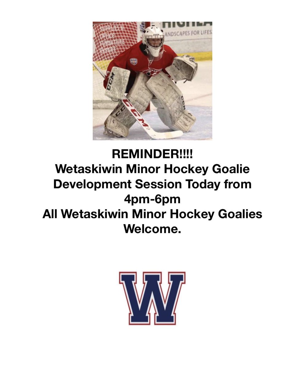 Wetaskiwin Minor Hockey (@minorwetaskiwin) on Twitter photo 