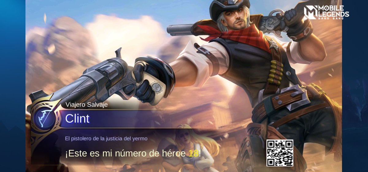 Luis_Rz07's tweet photo. Acabo de obtener un nuevo héroe Clint en Mobile Legends: Bang Bang! ¡Enfrentémonos a los jugadores del mejor MOBA del mundo juntos!
https://t.co/j6Ia2slkPz https://t.co/BTxBJgdHUk