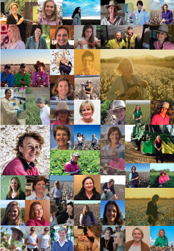 Today is #InternationalWomensDay: recognising &amp; celebrating the contribution of #women to the Aust #cotton industry. Women play a critical role in our industry (within CRDC alone, women are 70% of our team!). Photos: <a href="/CottonAustralia/">Cotton Australia</a>'s 'cotton with a conscience' report. #IWD2021