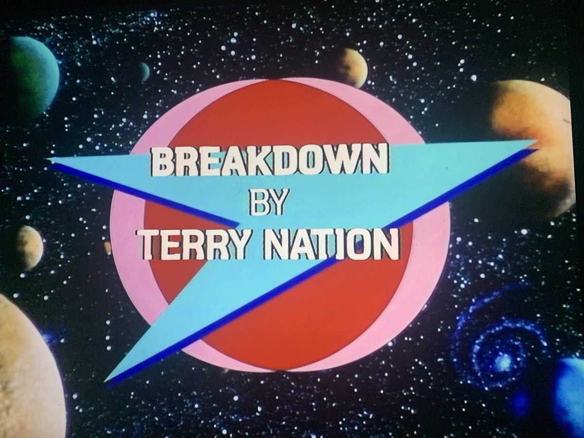 FiveRapid's tweet photo. Weekly watch, although I may have to rewatch tomorrow… #VerySleepy #Blakes7 https://t.co/kbiah8uoi9